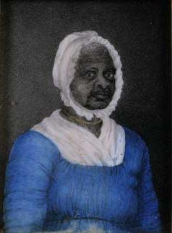 伊丽莎白·弗里曼的微缩肖像