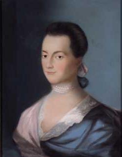 阿比盖尔·亚当斯夫人. (约翰·亚当斯)肖像，纸上粉彩